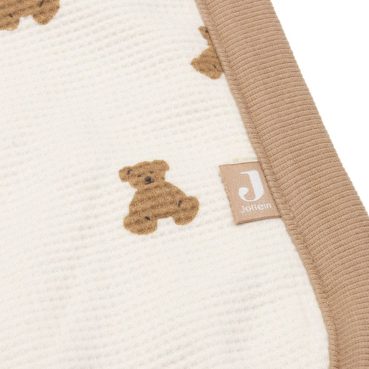 Couverture ecru, marron, beige, JOLLEIN