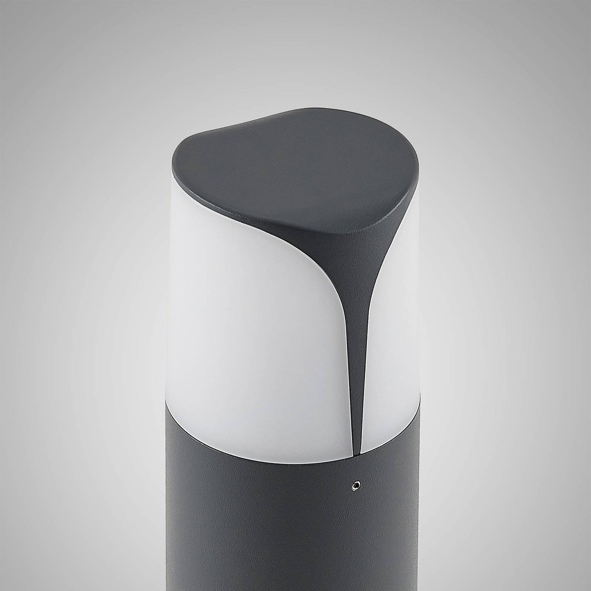Luminaire extérieur en aluminium moderne anthracite, blanc, LUCANDE