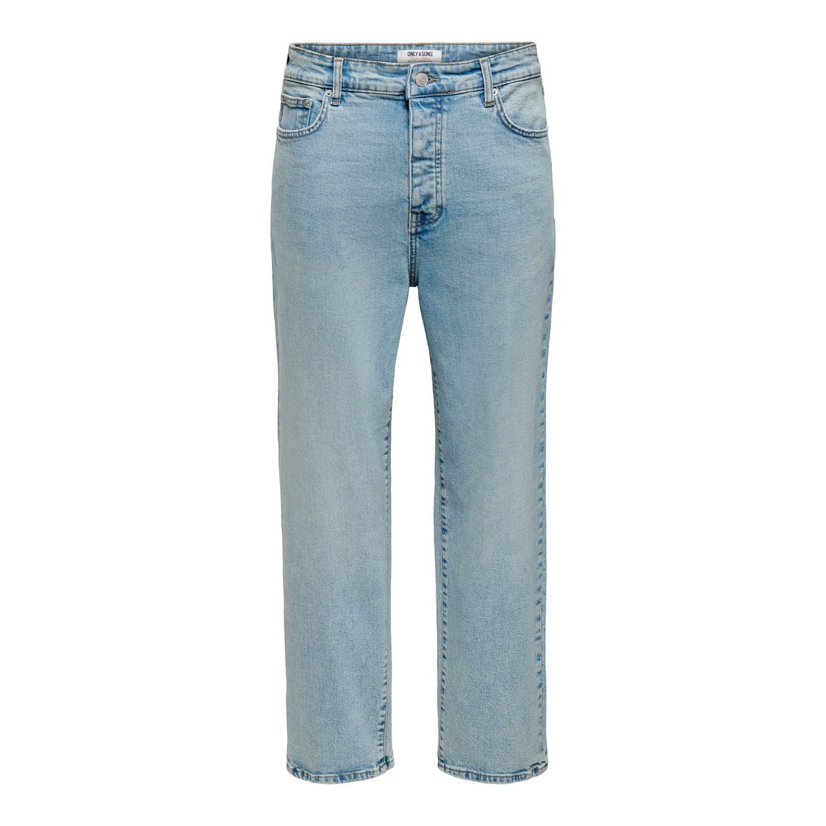 Jean À Coupe Ample medium blue denim 1, ONLY & SONS