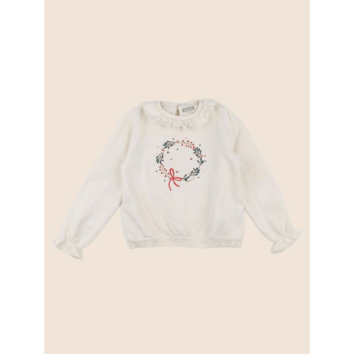 Sweat - Bon état beige, VERTBAUDET