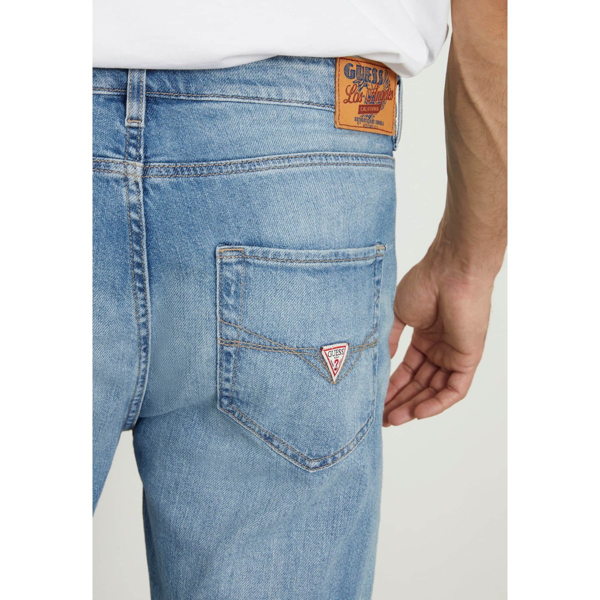 Jean Relaxed James bleu, GUESS