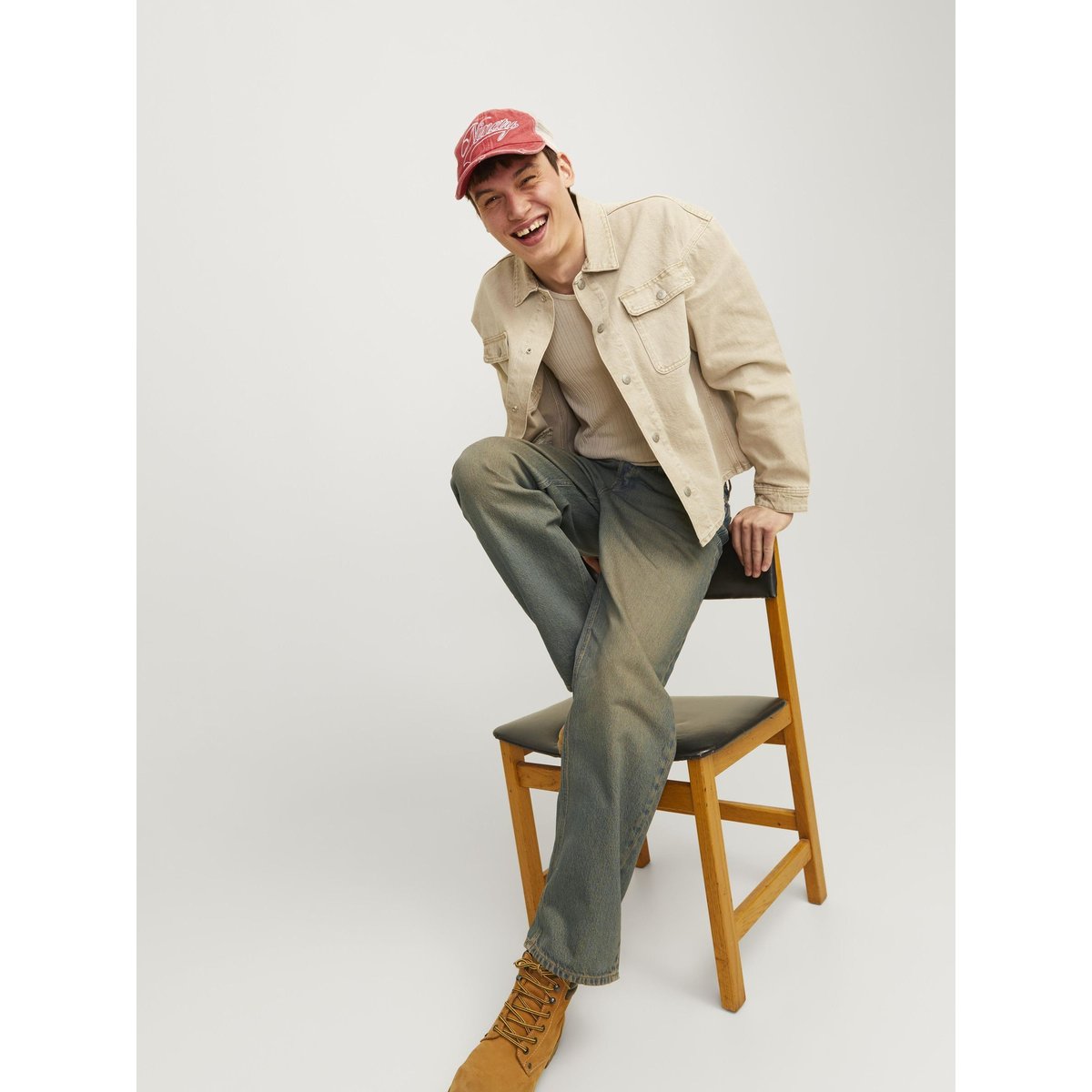Jean Baggy Fit blue denim, JACK & JONES