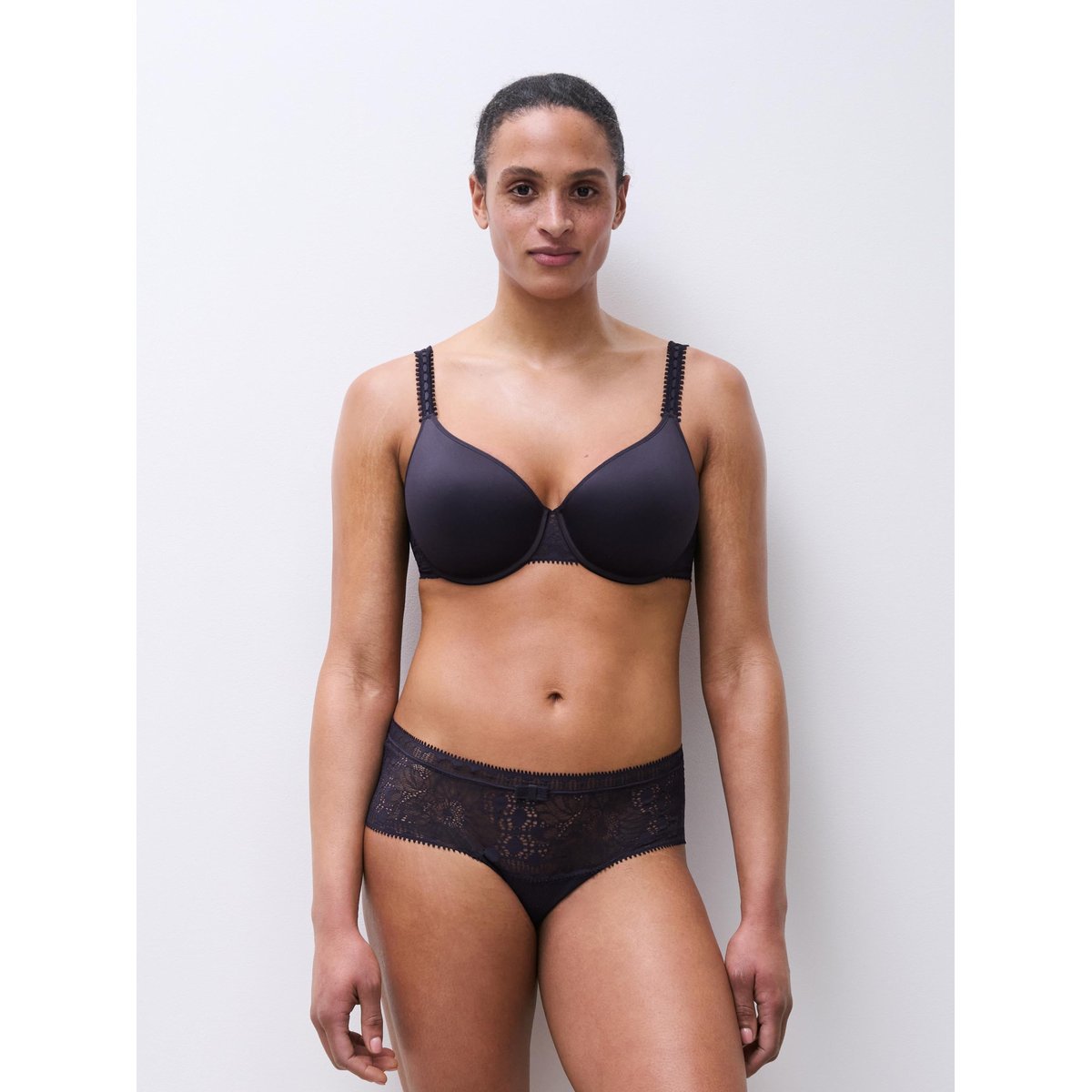 Soutien-gorge mémoire de forme emboîtant DAY TO NIGHT bleu infini, CHANTELLE