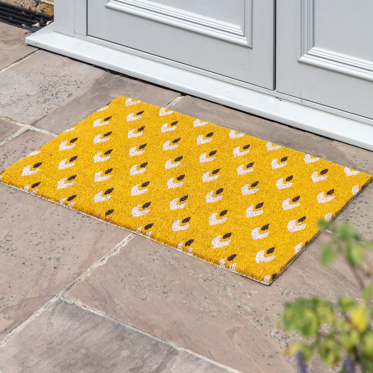 I-Cat Okra Core Doormat yellow, ÉDITÉ