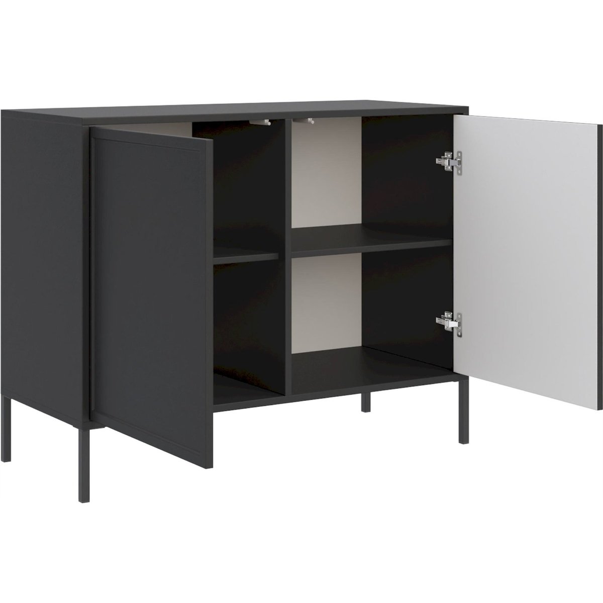 Buffet deux portes bois collection VELVETO cachemire, RECOLLECTION