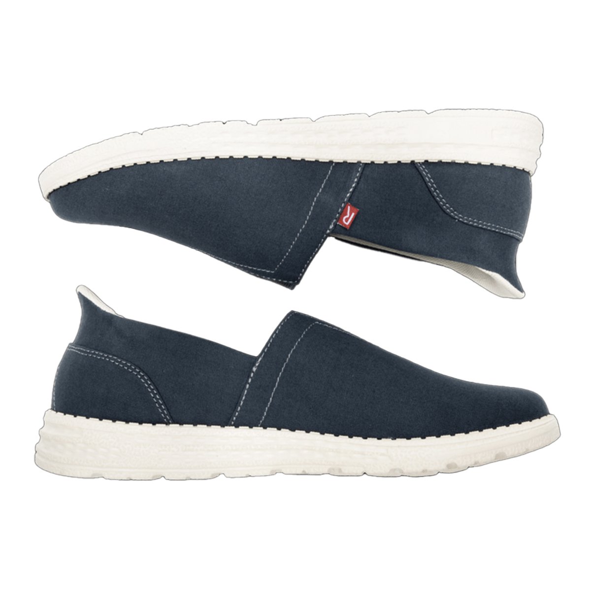 Chaussures décontractées style mocassins SALCOMBE gris, REGATTA