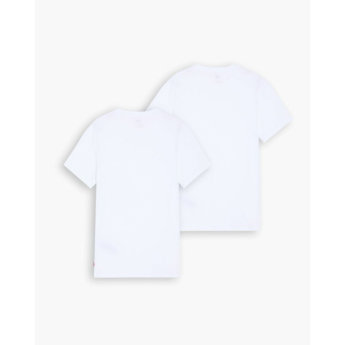 Lote de 2 t-shirts slim, gola redonda branco, LEVI'S