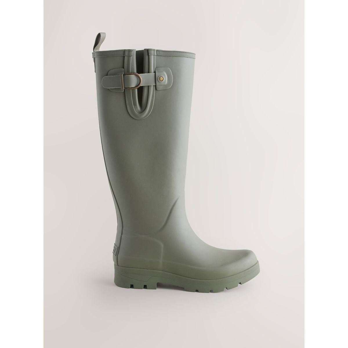 Bottes de pluie fourrées premium vert kaki, NEXT
