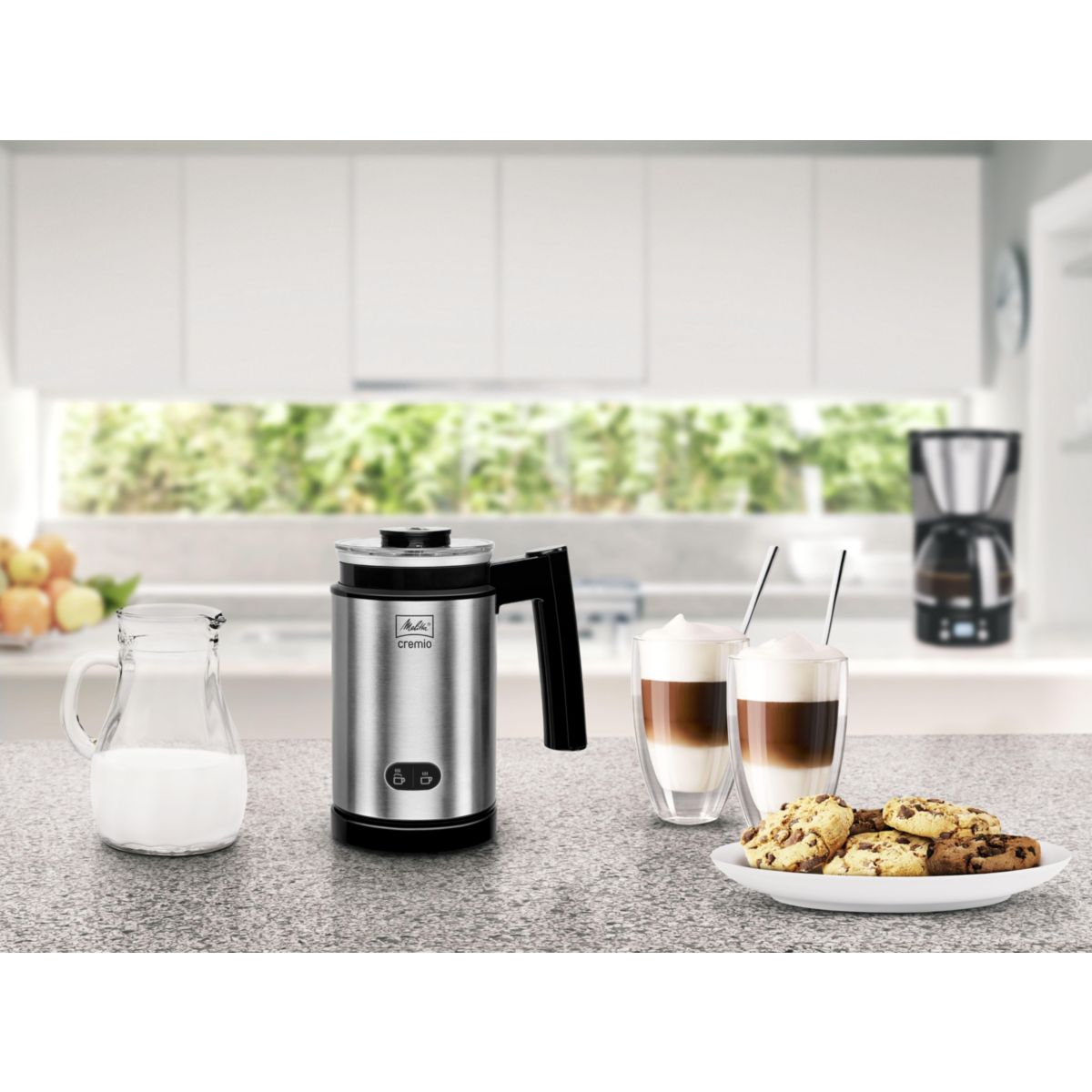 Appareil À Crème Et Mousse De Lait Cremio® 1014-03 inox, MELITTA