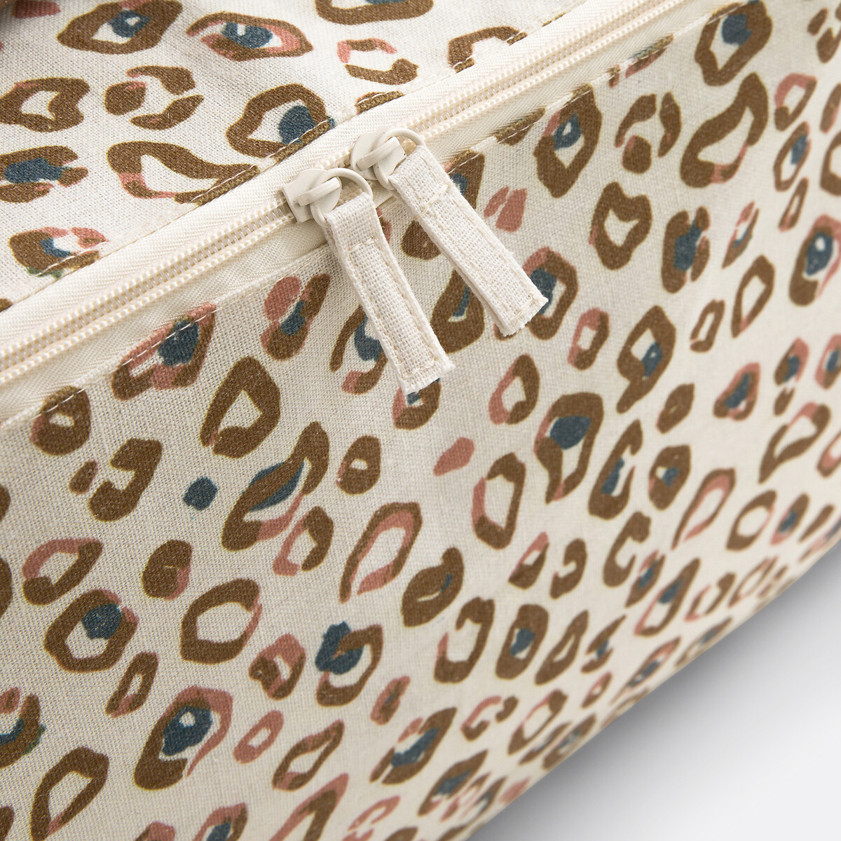 Set of 3 Sunny Storage Cases ecru/caramel, LA REDOUTE INTERIEURS