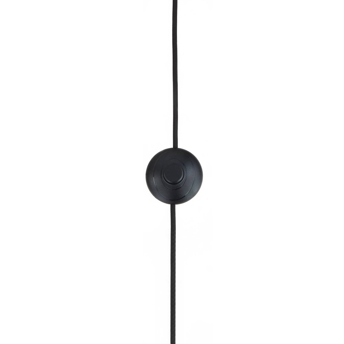 Lampadaire en métal, Venora bois clair, noir, LINDBY