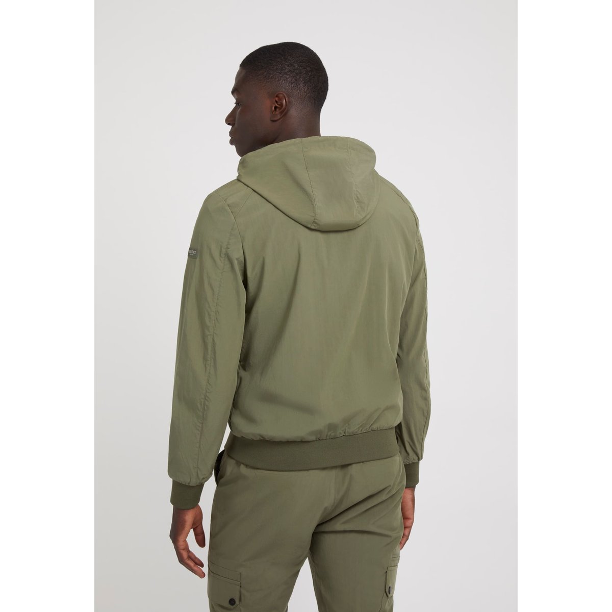 Sweat-Shirt Technique vert foncé, GUESS