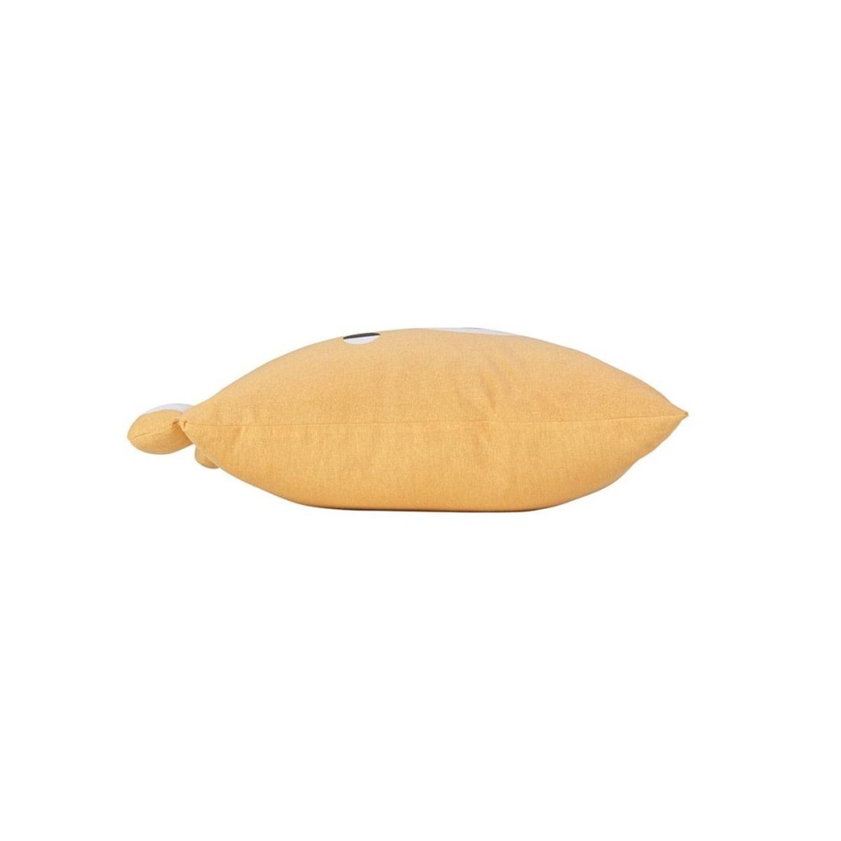 Coussin 40x40 Lionceau coton jaune, DECORATIE