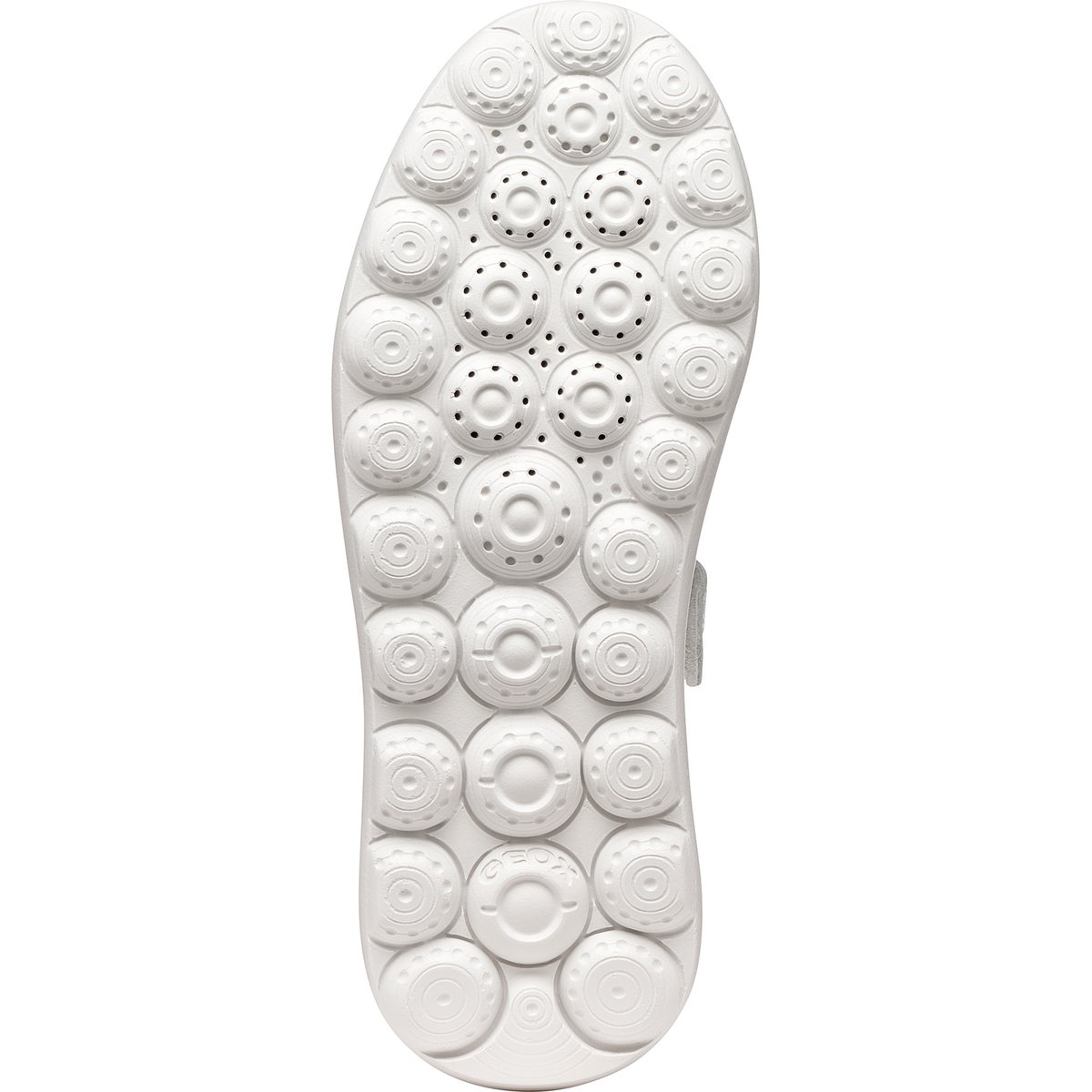 Baskets  J PUFFYPOP blanc/argent, GEOX