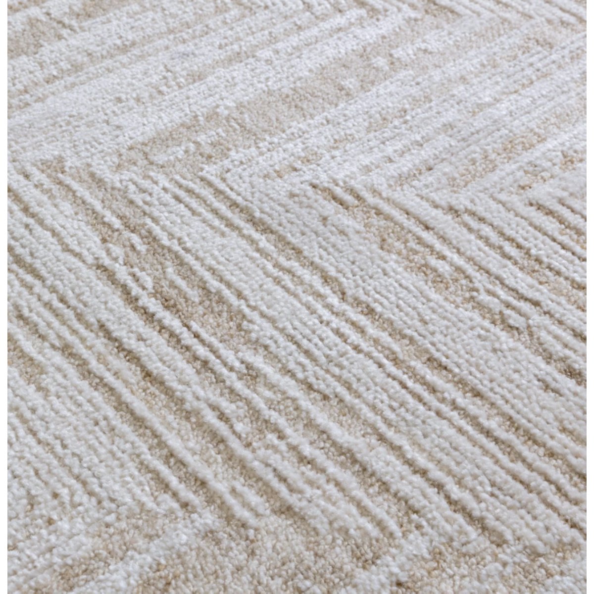 Tapis tissé plat moderne MANDO beige, NOVATREND