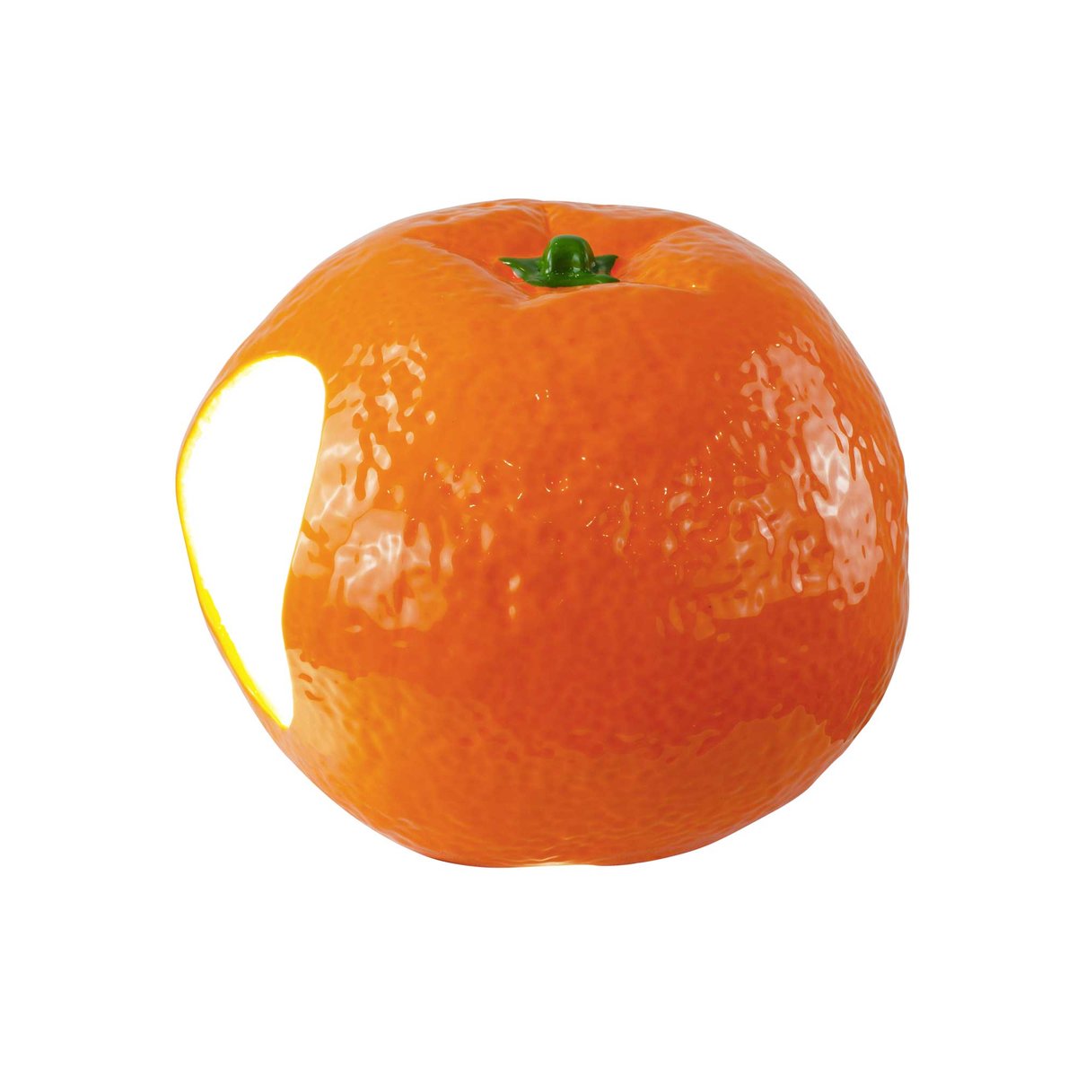 Lampe à poser en céramique, NARAN orange, C-CREATION