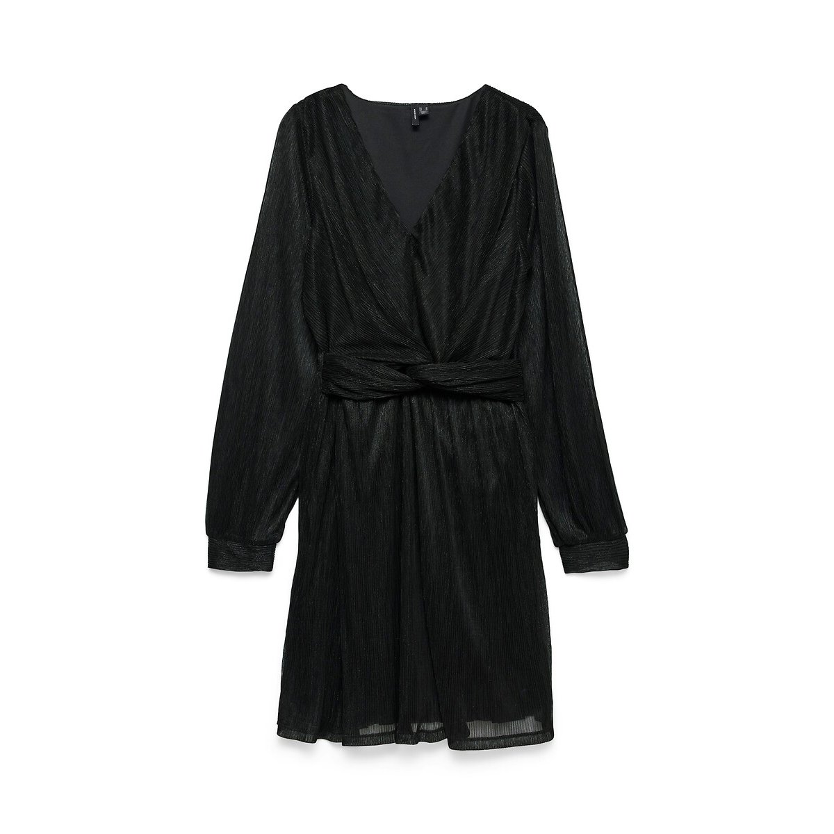 Robe courte noir argenté, VERO MODA