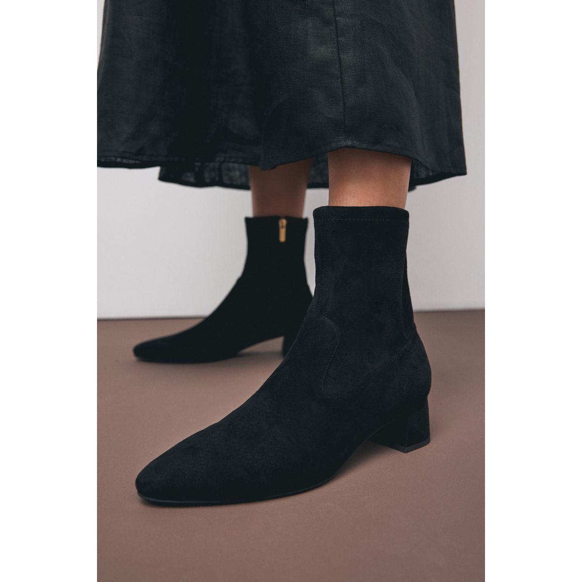 Bottines chaussettes motionflex noir, NEXT
