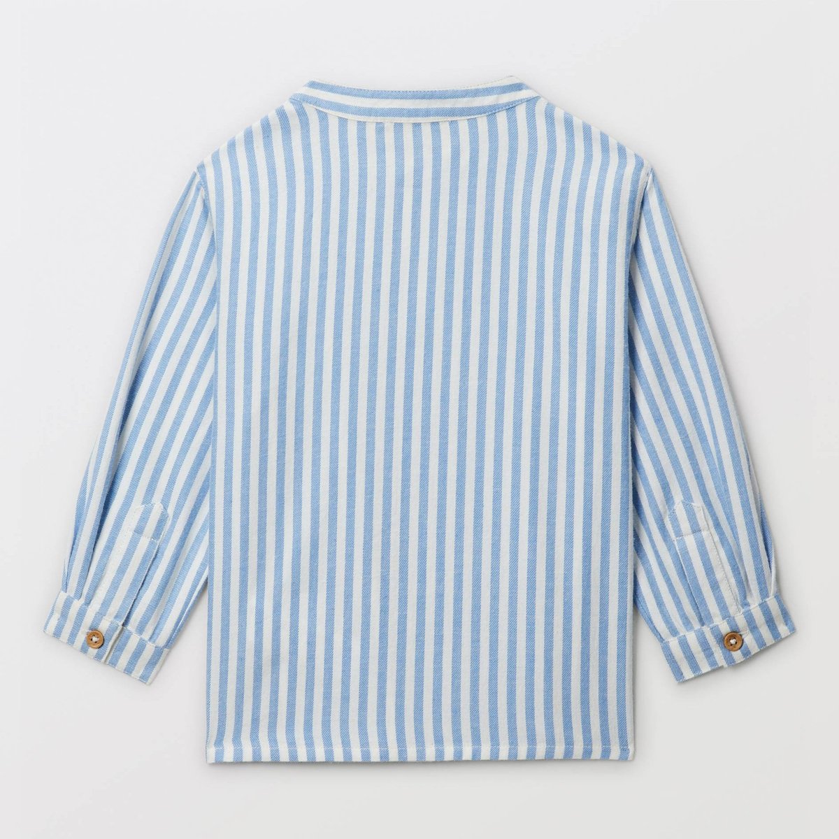 Chemise col mao rayée en coton BIO GOTS tender, BOUT'CHOU