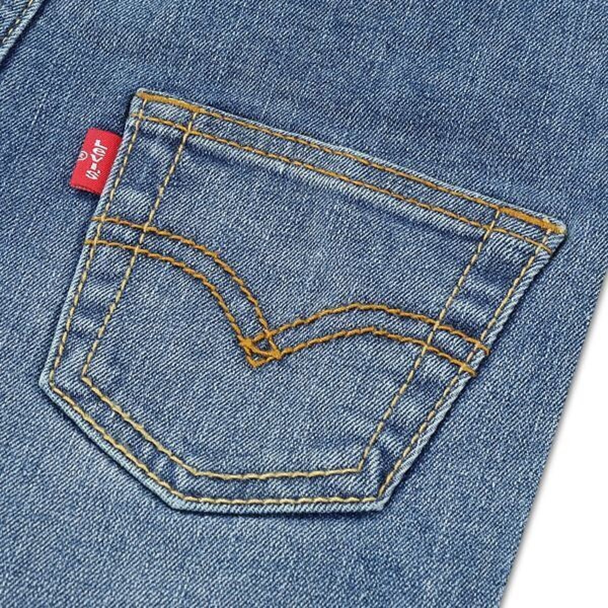 Jeans-Latzhose, verstellbare Träger denim blue, LEVI'S KIDS