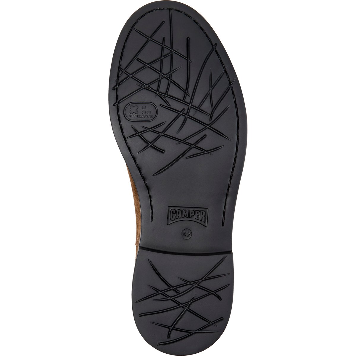 Bottines Dean Suede Leather brun moyen 007, CAMPER