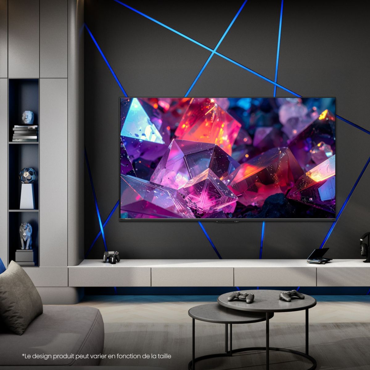 TV QLED 65E7S PRO (2026) 65" (164 cm) couleur unique, HISENSE