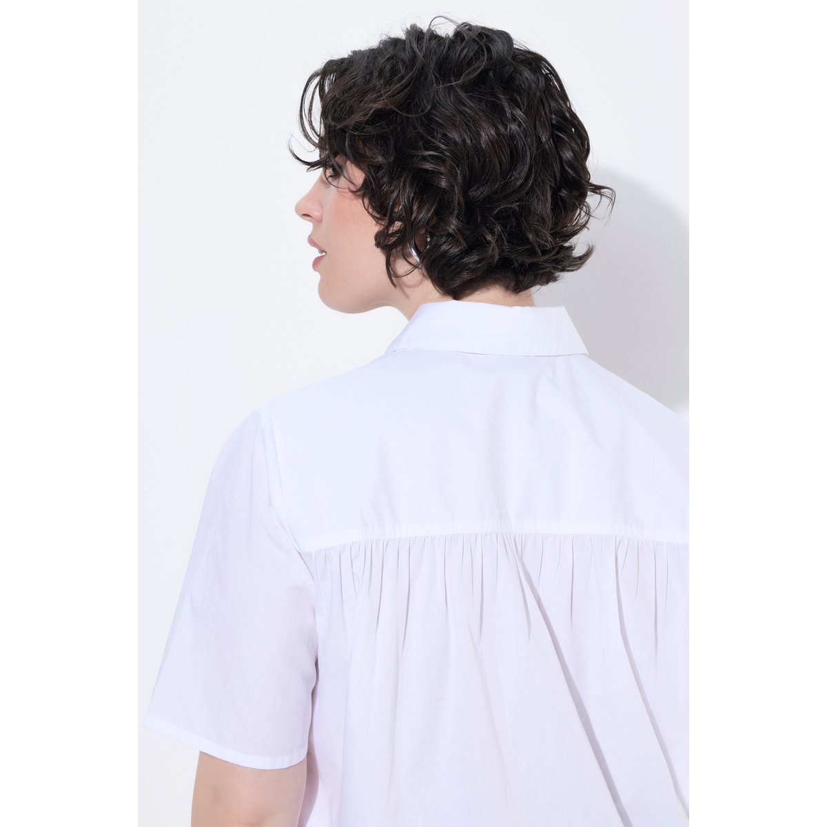 Chemisier, motifs marins, coupe en A blanc neige, ULLA POPKEN