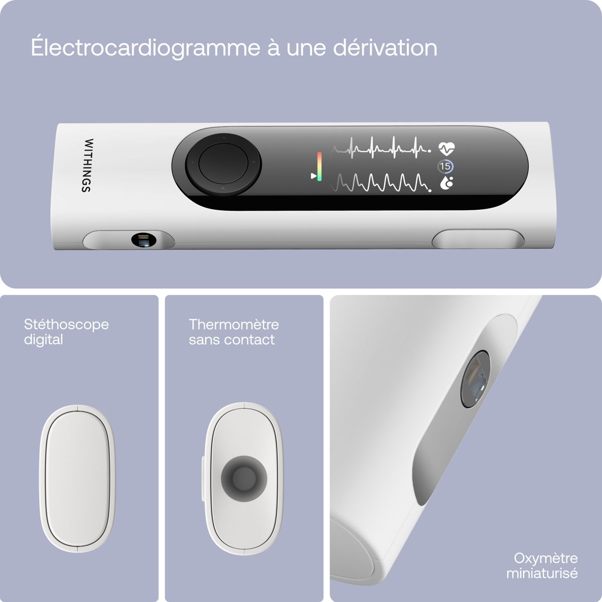 Thermomètre BeamO couleur unique, WITHINGS