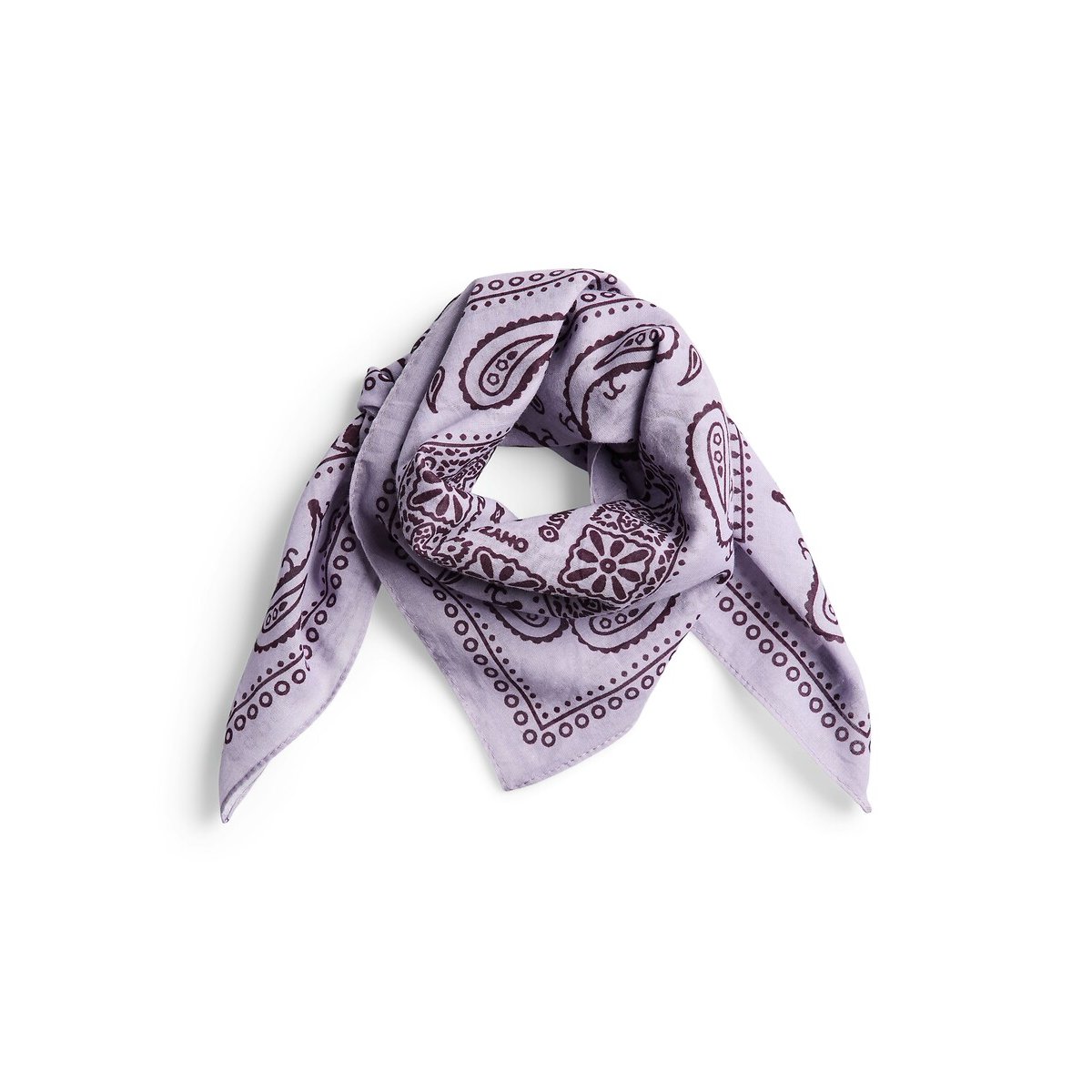 Écharpe carrée, JOLANDA lilas, PIECES