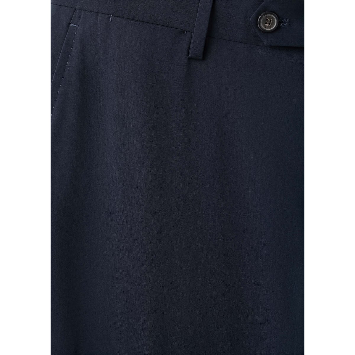 Pantalon de costume Venise 100 % laine bleu marine, MANGO MAN