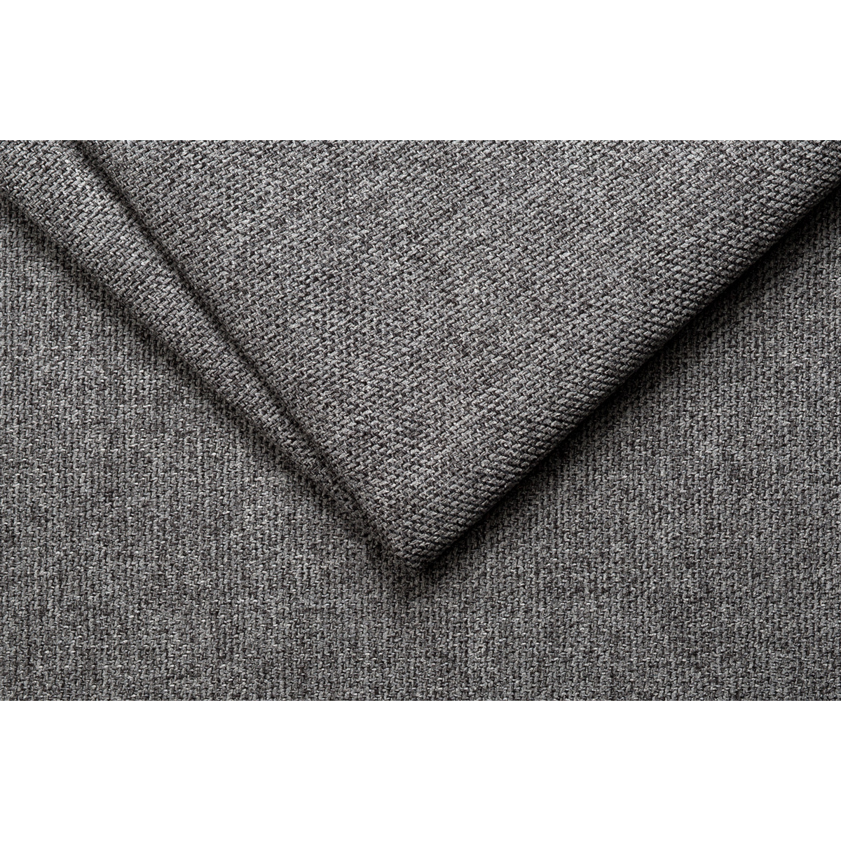 Canapé convertible scandinave 3 places avec matelas 10 cm CREEP gris foncé, MILIBOO