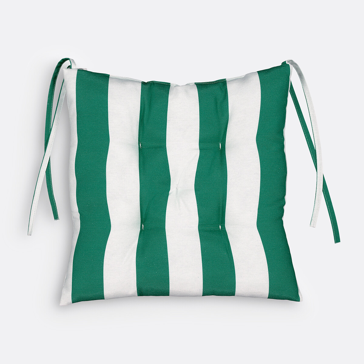 Cuscino per sedia da esterno, Hendaye verde, LA REDOUTE INTERIEURS