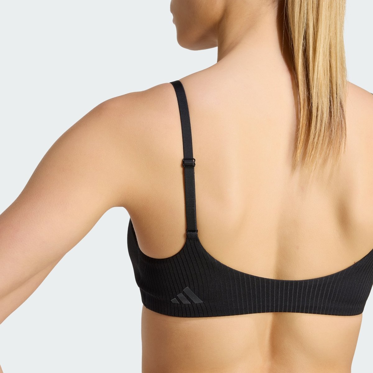 Brassière Côtelée All Me Maintien Léger Brassière Côtelée All Me Maintien Léger black, adidas Performance