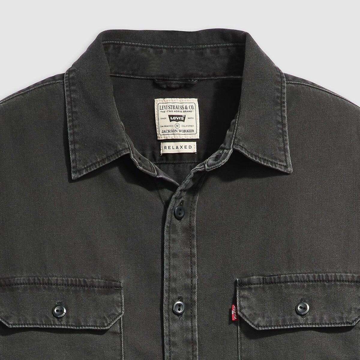 Chemise Jackson worker noir délavé, LEVI'S