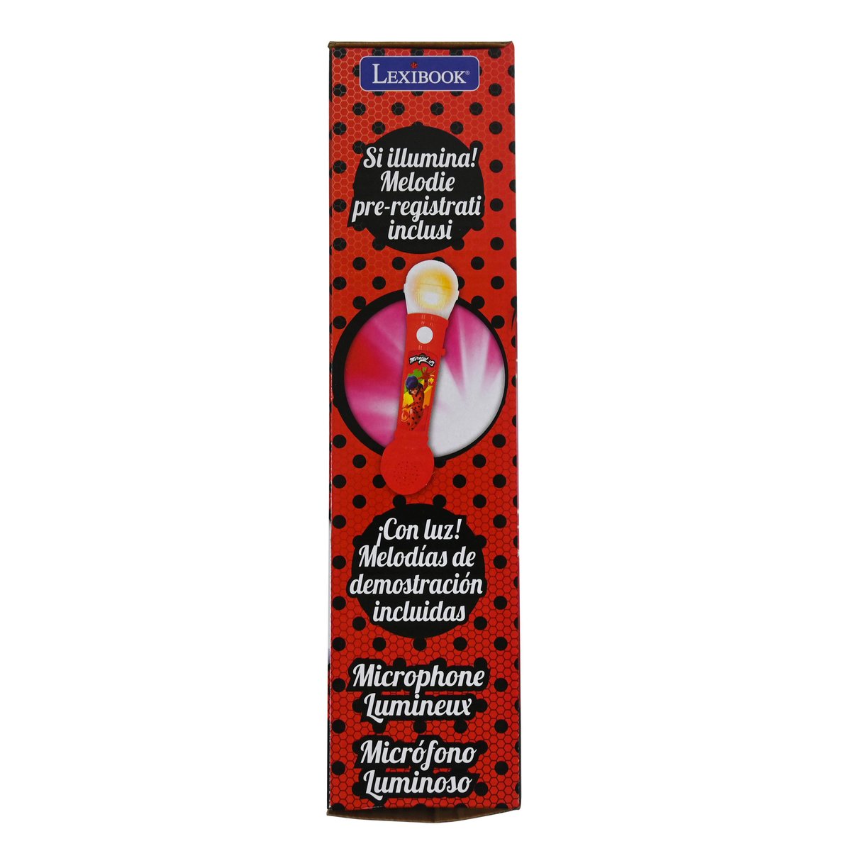 Microphone Lumineux Toy Story rouge, LEXIBOOK