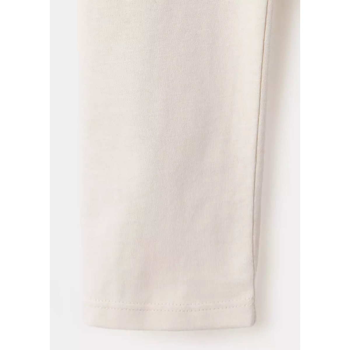 T-shirt coton drapé beige, MANGO TEEN