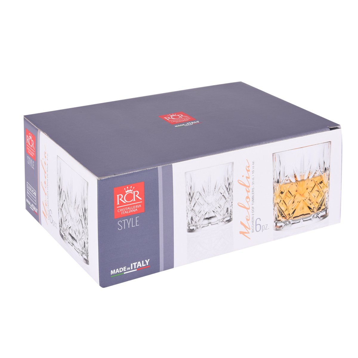 Gobelet Mélodia 31 cl (lot de 6) - MÉLODIA transparent / cristal, RCR