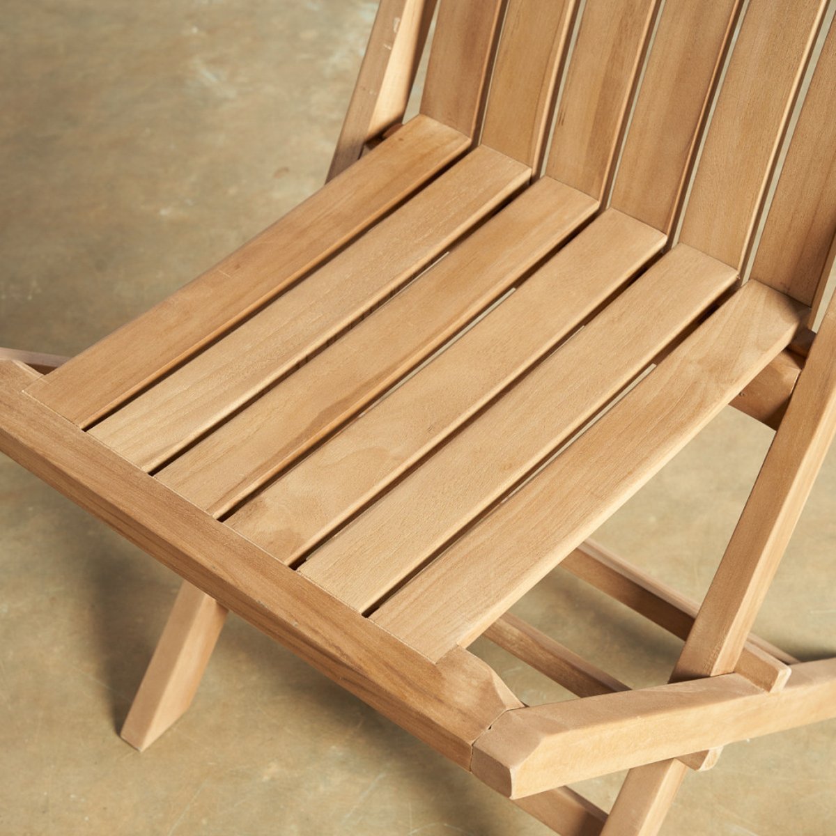 Ensemble table de jardin en teck Frida 200 et 6 chaises Helza naturel, WANDA COLLECTION