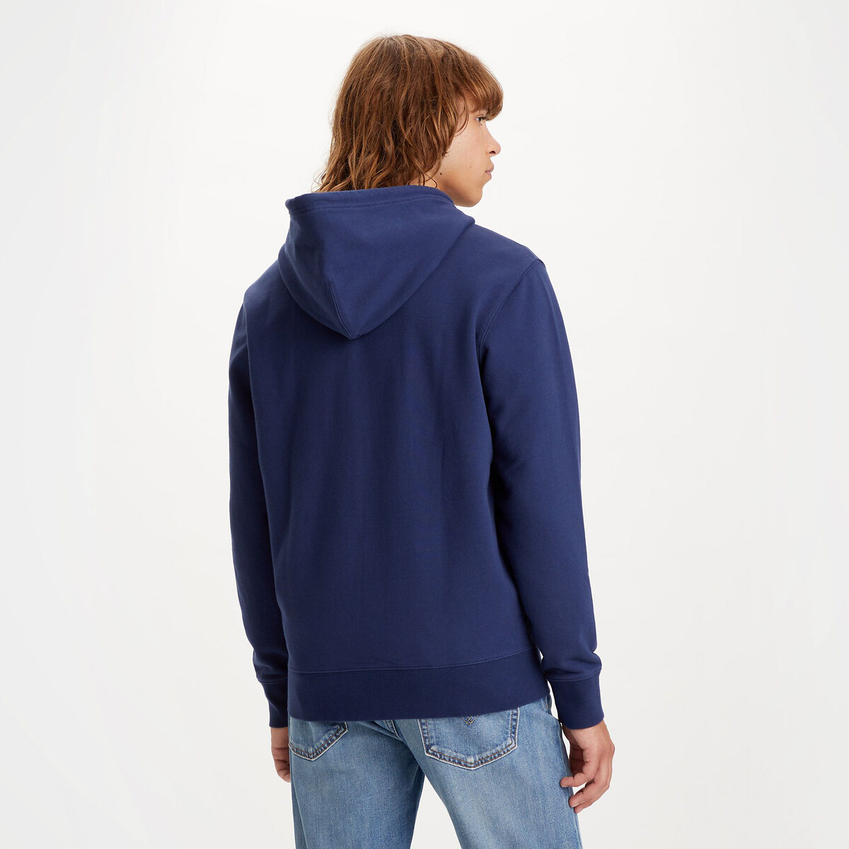 Zip-up hoodie New Original marineblauw, LEVI'S