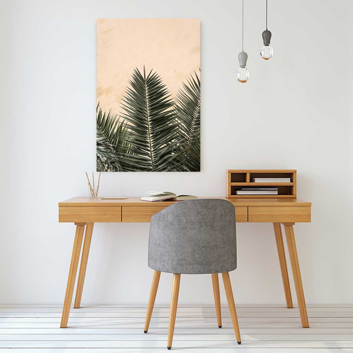Tableau sandy palme tableau alu dibond, HEXOA