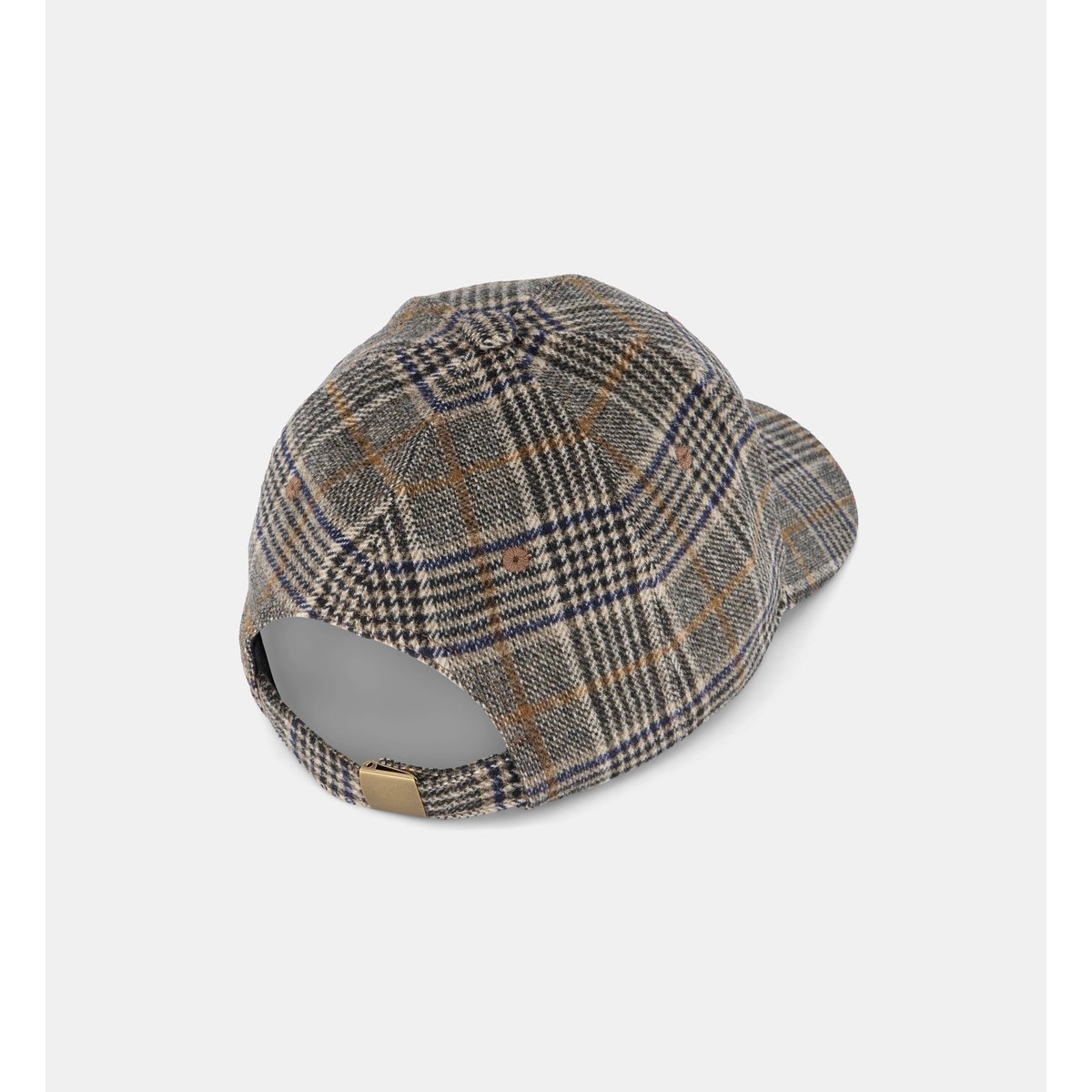 Casquette bjorg prince de galles feutrée gris, GALERIES LAFAYETTE