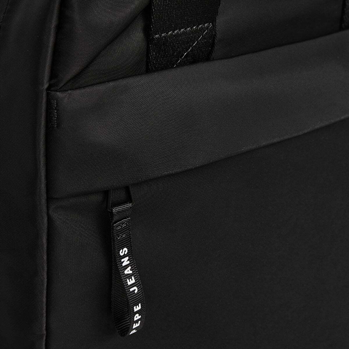 Sac À Dos Pour Ordinateur Portable Avec Fermeture Éclair noir, PEPE JEANS