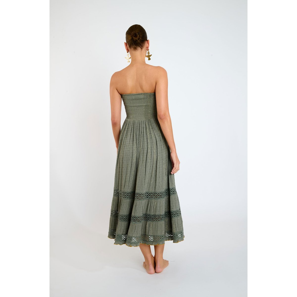 Robe Ethel - SEALOVE kaki, BANANA MOON