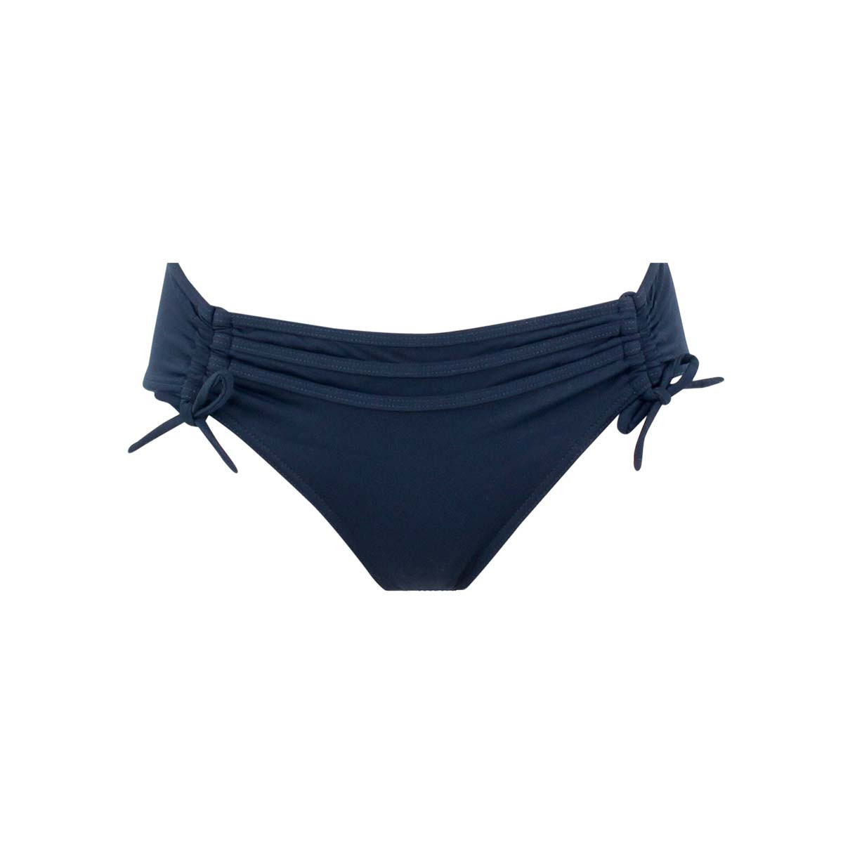 Bas de maillot culotte ajustable GRACE marine, JANINE ROBIN