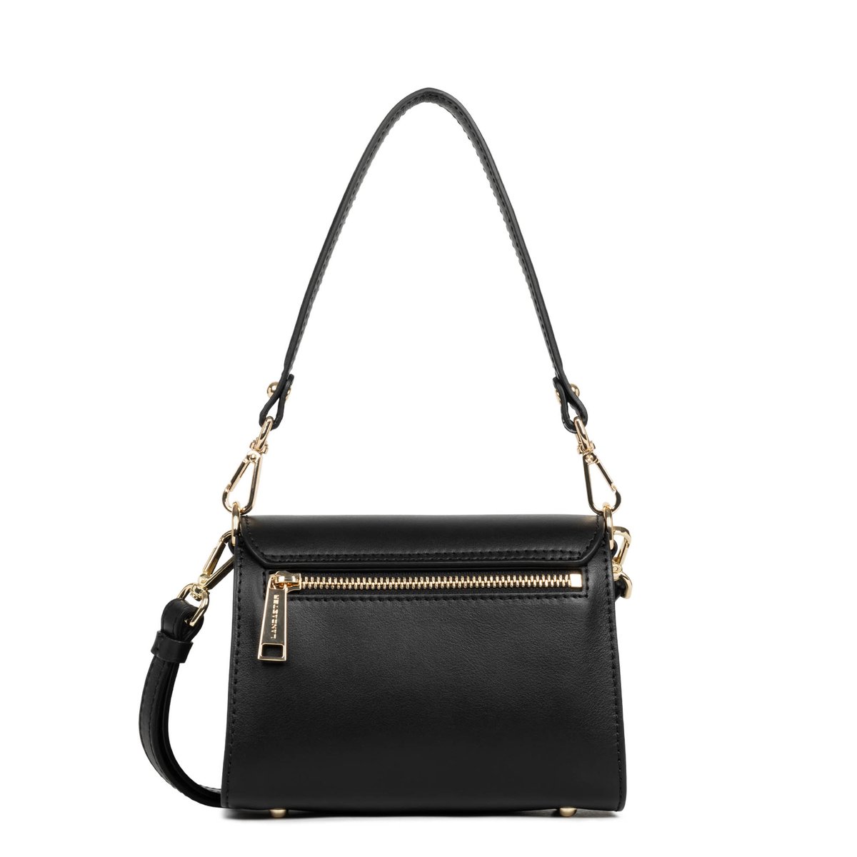 Mini sac trotteur PARIS PAD noir, LANCASTER