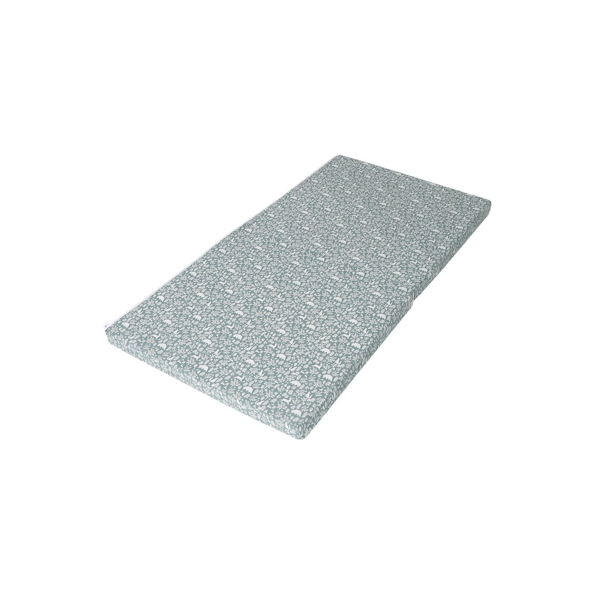 Tapis de motricité pliable et déhoussable vert sauge, VERTBAUDET