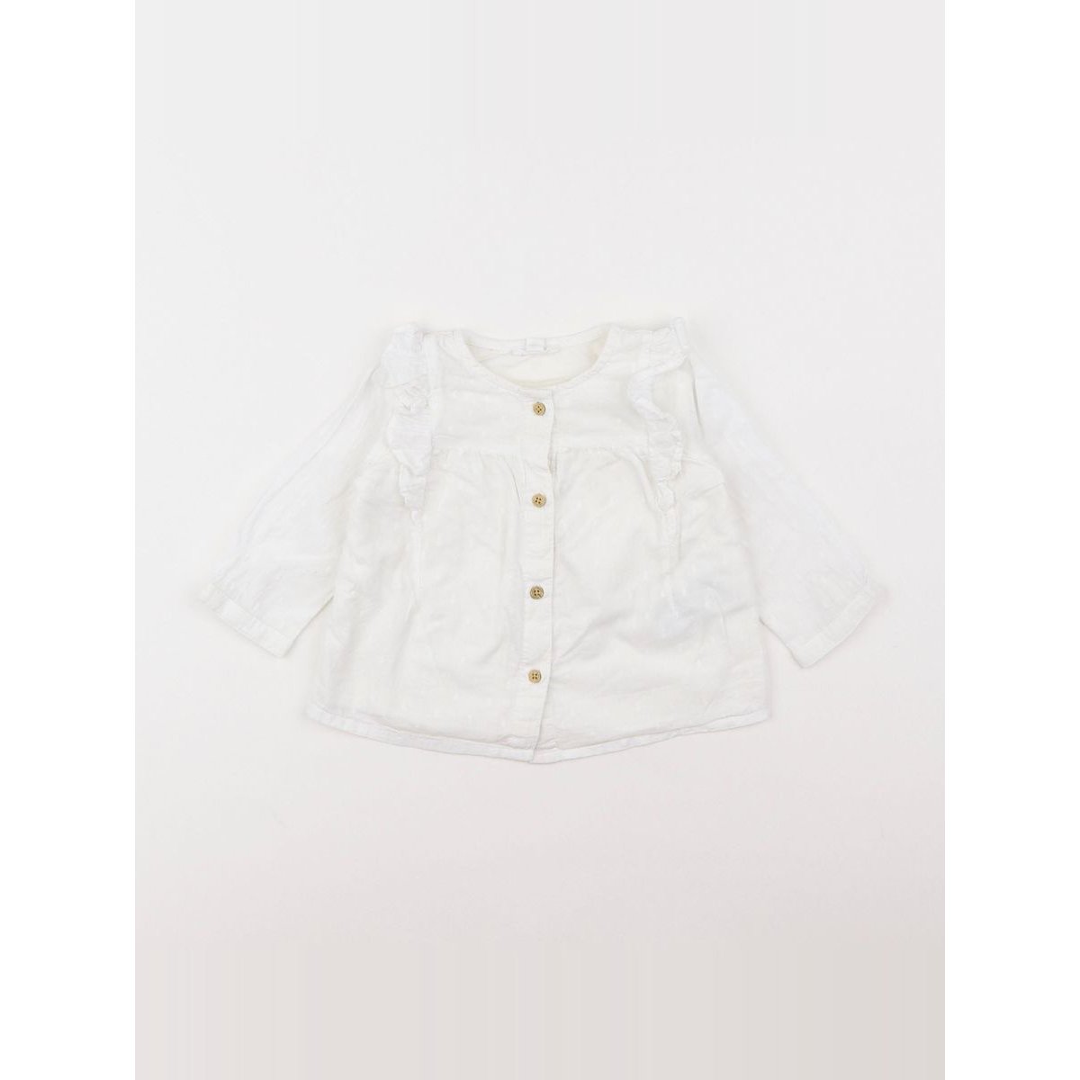 Blouse - Très bon état blanc, VERTBAUDET