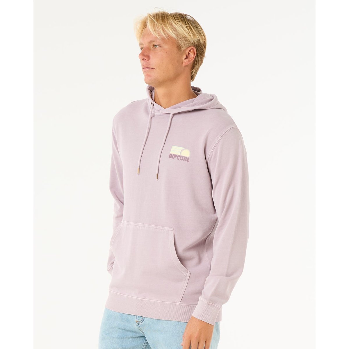 Sweat SURF REVIVAL HOOD raisin fumé, RIP CURL