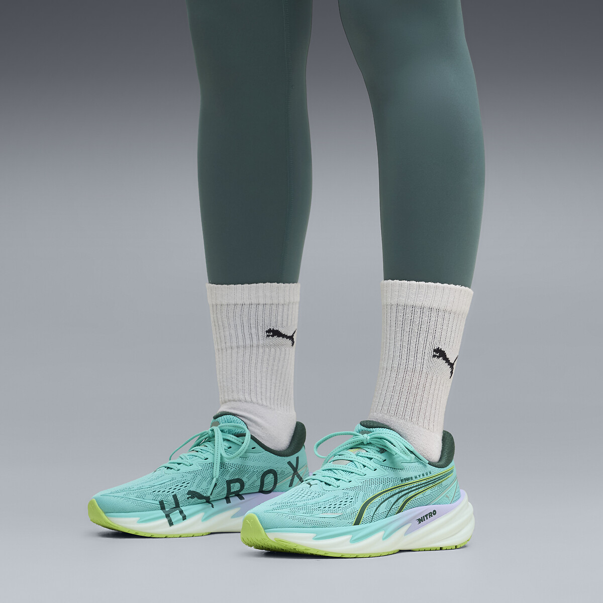 Velocity Nitro 5 Sneaker – Puma x Hyrox türkis, PUMA