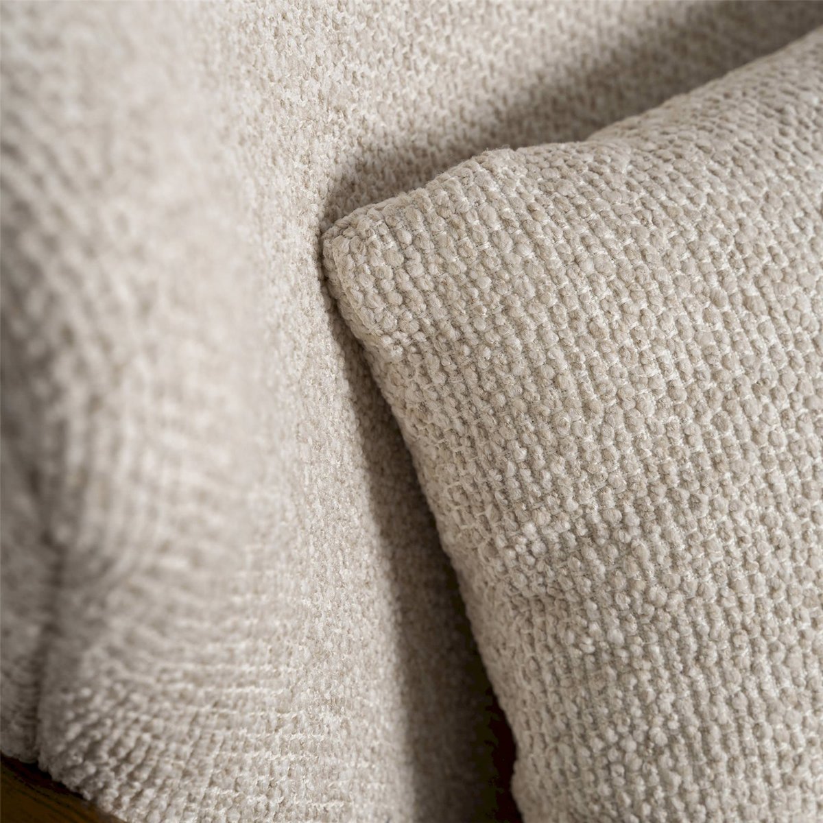 Fauteuil contemporain effet marbré beige effet marbré, RECOLLECTION
